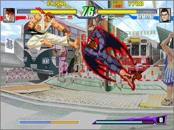 Pantallazo de Capcom Fighting Evolution para PlayStation 2