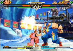 Pantallazo de Capcom vs. SNK 2: EO (Japonés) para GameCube