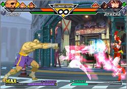 Pantallazo de Capcom vs. SNK 2: EO (Japonés) para GameCube