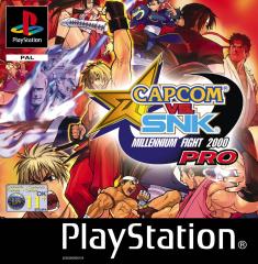 Caratula de Capcom vs. SNK Pro para PlayStation