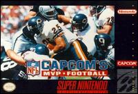 Caratula de Capcom's MVP Football para Super Nintendo