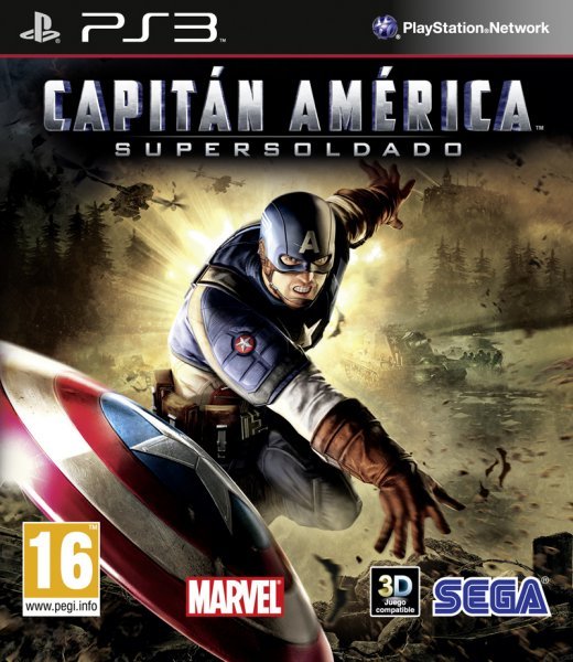 Caratula de Capitan America: Supersoldado para PlayStation 3