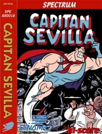 Caratula de Capitan Sevilla para Spectrum