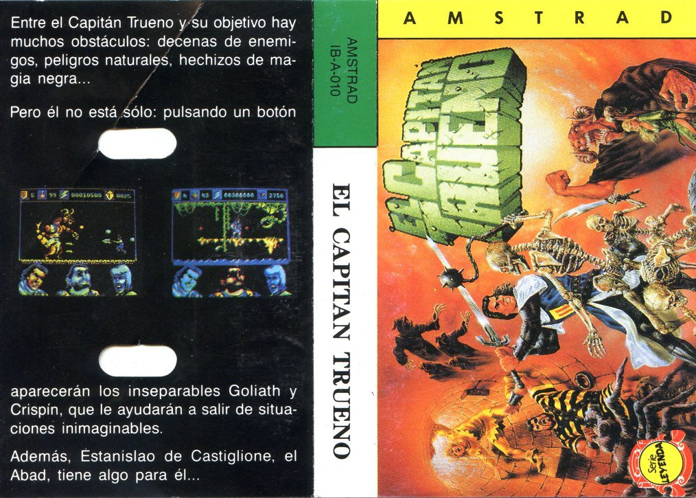 Caratula de Capitan Trueno, El para Amstrad CPC