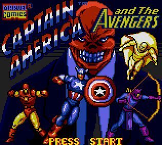 Pantallazo de Captain America and The Avengers para Gamegear