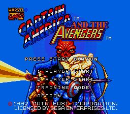 Pantallazo de Captain America and The Avengers para Sega Megadrive