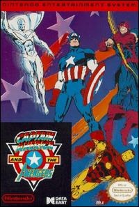 Caratula de Captain America and The Avengers para Nintendo (NES)