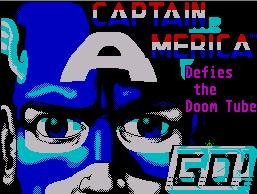 Pantallazo de Captain America in: The Doom Tube of Dr. Megalomann para Spectrum