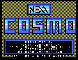 Pantallazo de Captain Cosmo para MSX