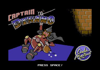 Pantallazo de Captain Dynamo para Commodore 64