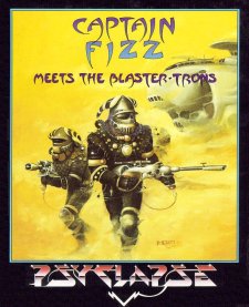Caratula de Captain Fizz: Meets the Blaster-Trons para Amiga