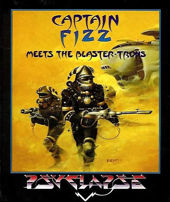 Caratula de Captain Fizz Meets the Blaster-Trons para Commodore 64