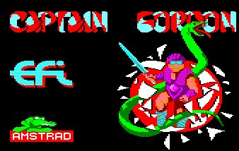 Pantallazo de Captain Gordon para Amstrad CPC