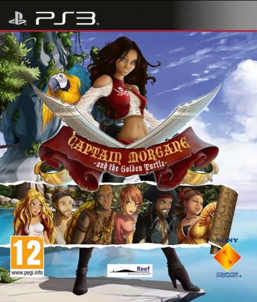 Caratula de Captain Morgane And The Golden Turtle para PlayStation 3