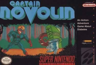 Caratula de Captain Novolin para Super Nintendo