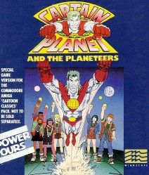 Caratula de Captain Planet And The Planeteers para Amiga