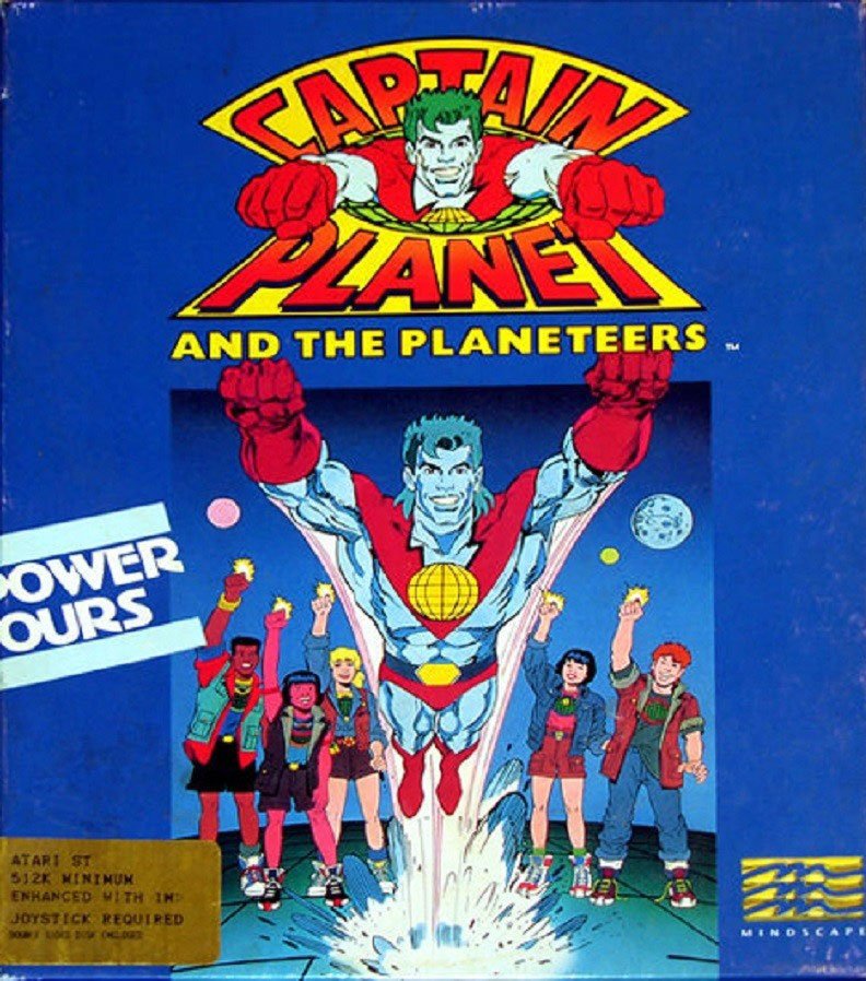 Caratula de Captain Planet And The Planeteers para Atari ST