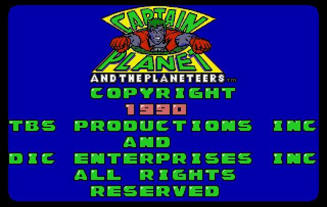 Pantallazo de Captain Planet And The Planeteers para Atari ST