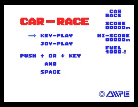 Pantallazo de Car Race para MSX