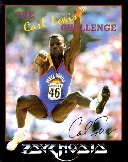 Caratula de Carl Lewis Challenge, The para Amiga