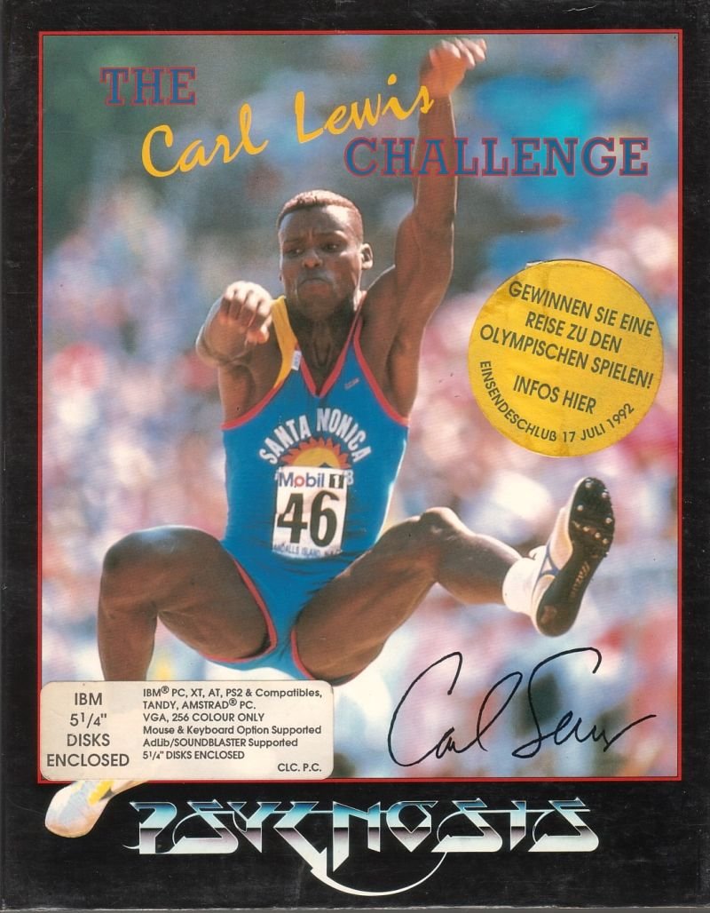 Caratula de Carl Lewis Challenge, The para PC