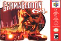 Caratula de Carmageddon 64 para Nintendo 64