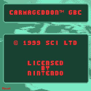 Pantallazo de Carmageddon para Game Boy Color