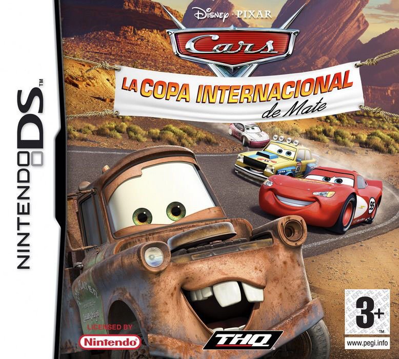 Caratula de Cars: La Copa Internacional de Mate para Nintendo DS