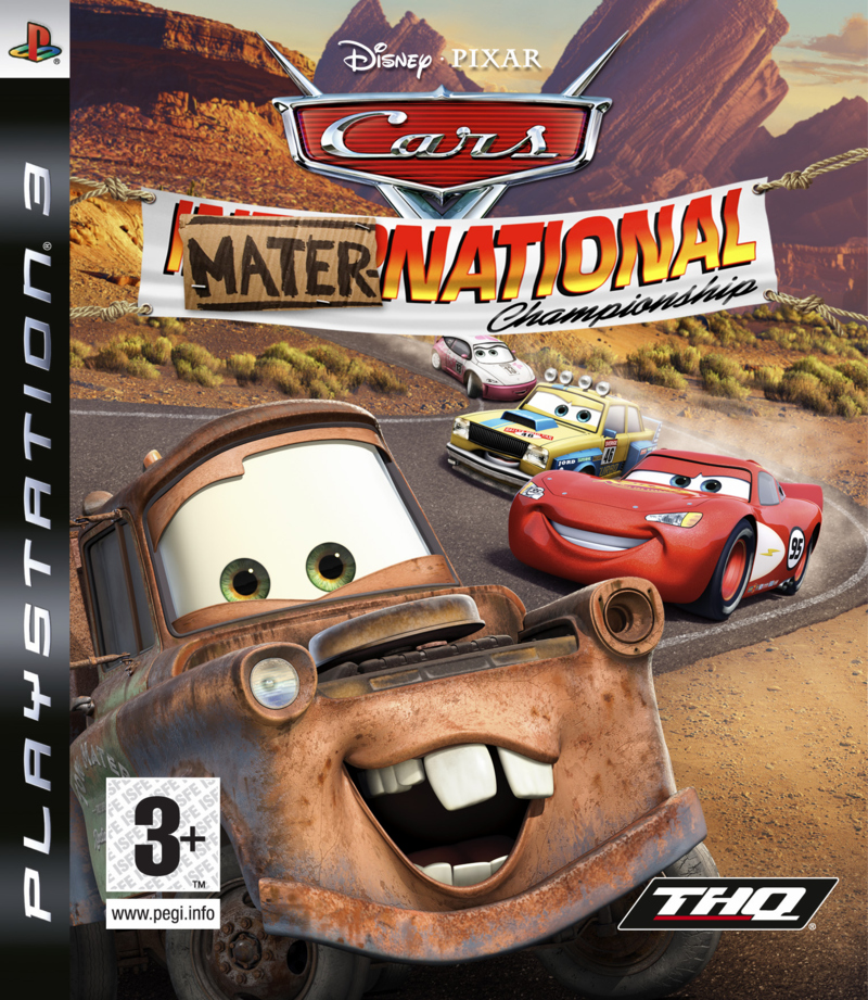 Caratula de Cars: La Copa Internacional de Mate para PlayStation 3