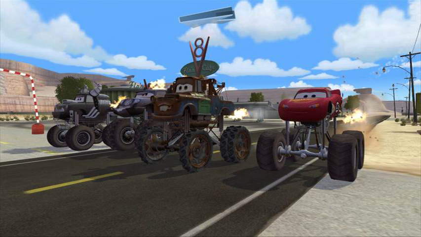 Pantallazo de Cars: Mater-National para PlayStation 2