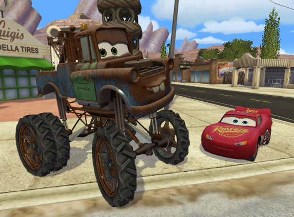 Pantallazo de Cars: Mater-National para PlayStation 2