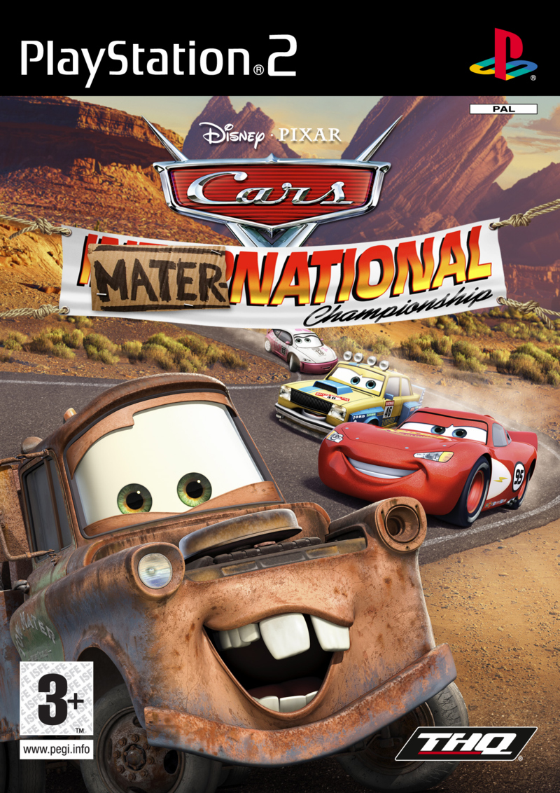 Caratula de Cars: Mater-National para PlayStation 2