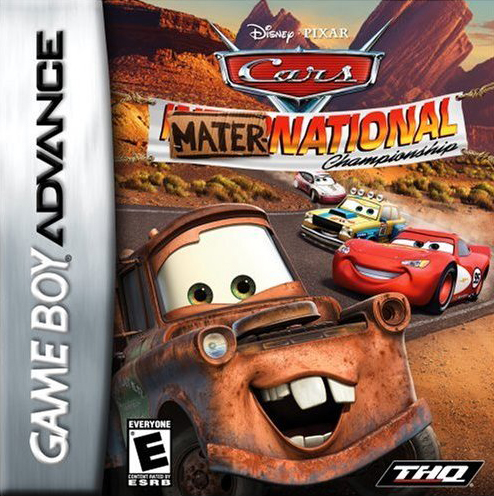Caratula de Cars : Mater-National para Game Boy Advance