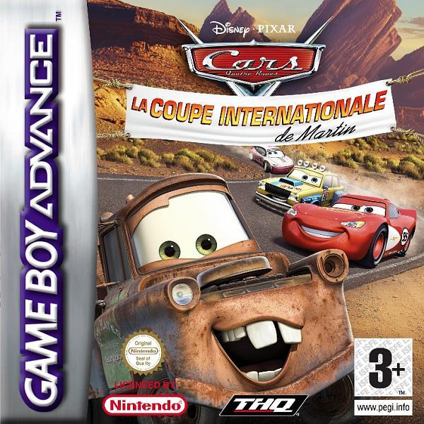 Caratula de Cars : Mater-National para Game Boy Advance