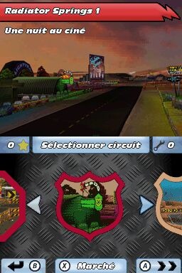 Pantallazo de Cars Race-O-Rama para Nintendo DS