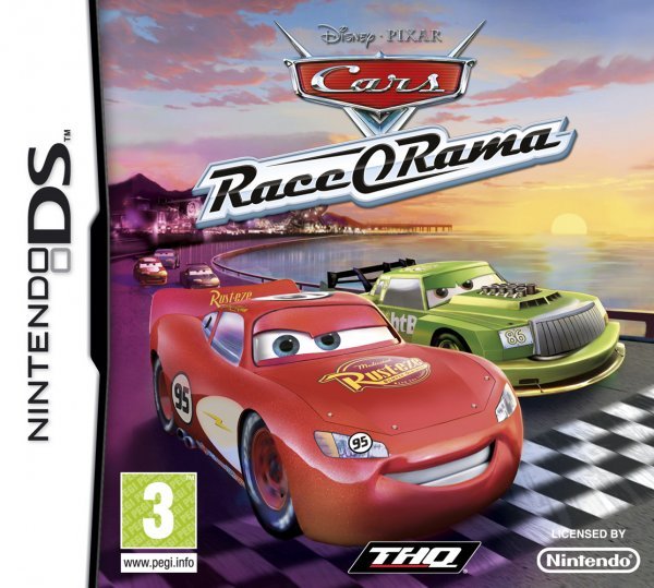 Caratula de Cars Race-O-Rama para Nintendo DS