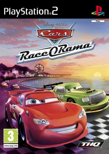 Caratula de Cars Race-O-Rama para PlayStation 2