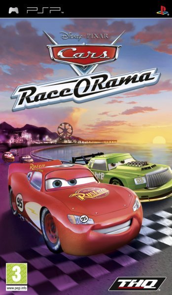 Caratula de Cars Race-O-Rama para PSP