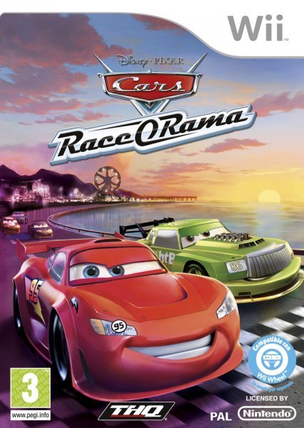 Caratula de Cars Race-O-Rama para Wii