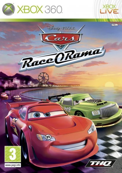 Caratula de Cars Race-O-Rama para Xbox 360