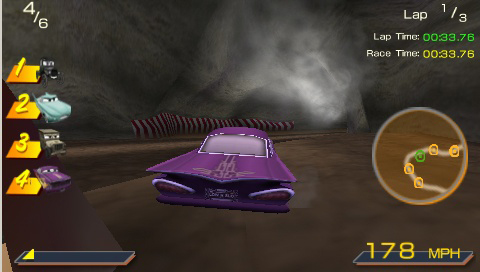 Pantallazo de Cars para PSP