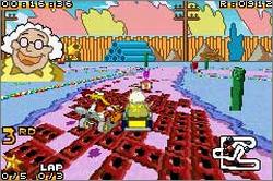 Pantallazo de Cartoon Network Speedway para Game Boy Advance
