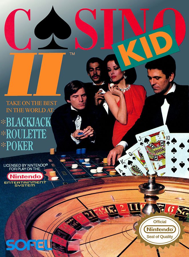 Caratula de Casino Kid 2 para Nintendo (NES)