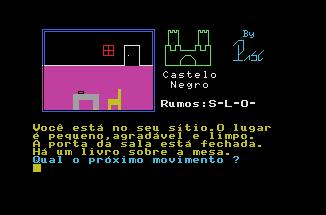 Pantallazo de Castelo Negro para MSX