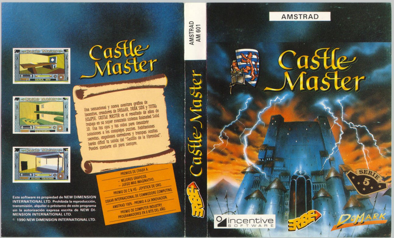 Caratula de Castle Master para Amstrad CPC