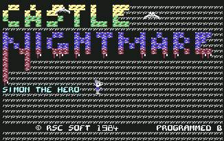 Pantallazo de Castle Nightmare para Commodore 64