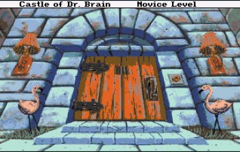 Pantallazo de Castle Of Dr. Brain para Amiga
