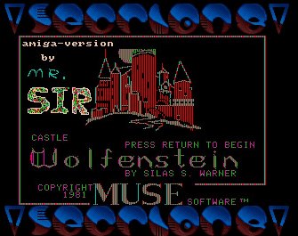 Pantallazo de Castle Wolfenstein para Amiga