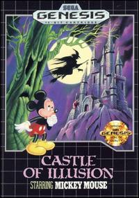 Caratula de Castle of Illusion Starring Mickey Mouse para Sega Megadrive