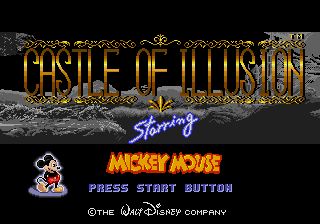 Pantallazo de Castle of Illusion Starring Mickey Mouse para Sega Megadrive